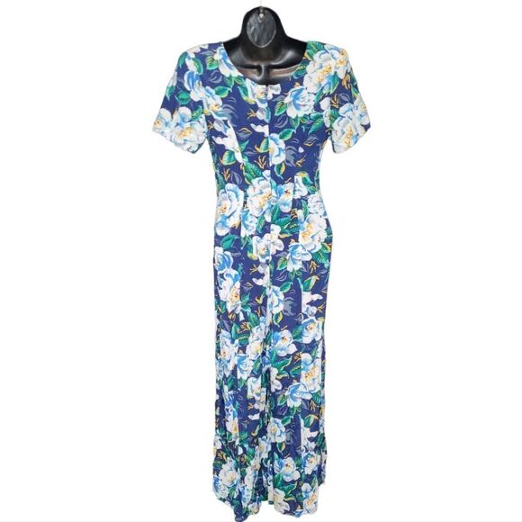 Vintage 70's Joni Blair Floral Romper Size 3 - Picture 4 of 8